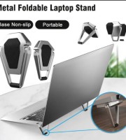 Portable Mini Metal Laptop Stand - 2 Pcs