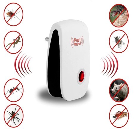 Ultrasonic Pest Repeller (মশা-মাছি, ইঁদুর ও তেলাপোকা তাড়ানোর ডিভাইস) ৳ 590 ৳ 790