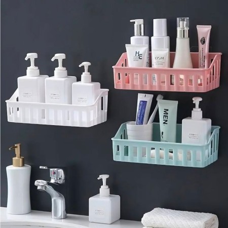 Wall Mount Bathroom Shelf Organizer