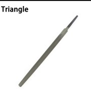 1 Pc File Triangle Shaped File For Hand Saw করাত ধার দেওয়া রেত